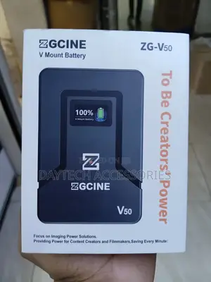 Zgcine v-Mount Battery 50wh Pocket Size With Pd Fast Charging - Zg-V50