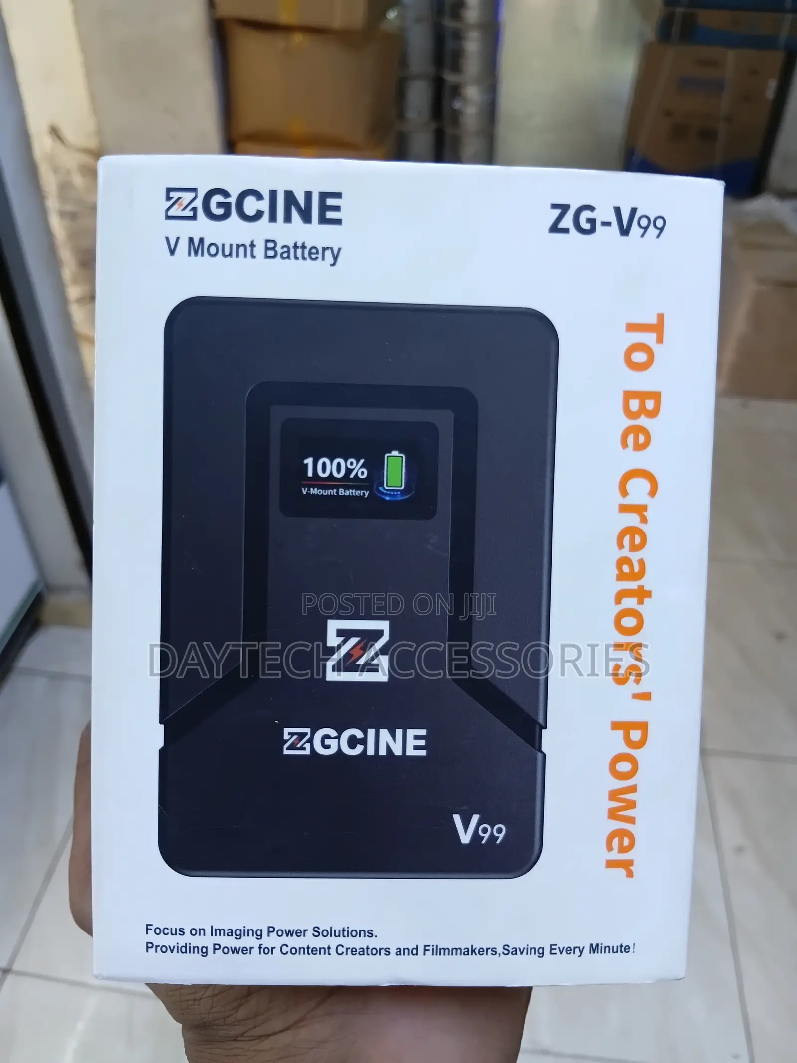ZGCINE ZG-V99 v-Mount Battery 99WH 6800mAh With PD Fast Charging