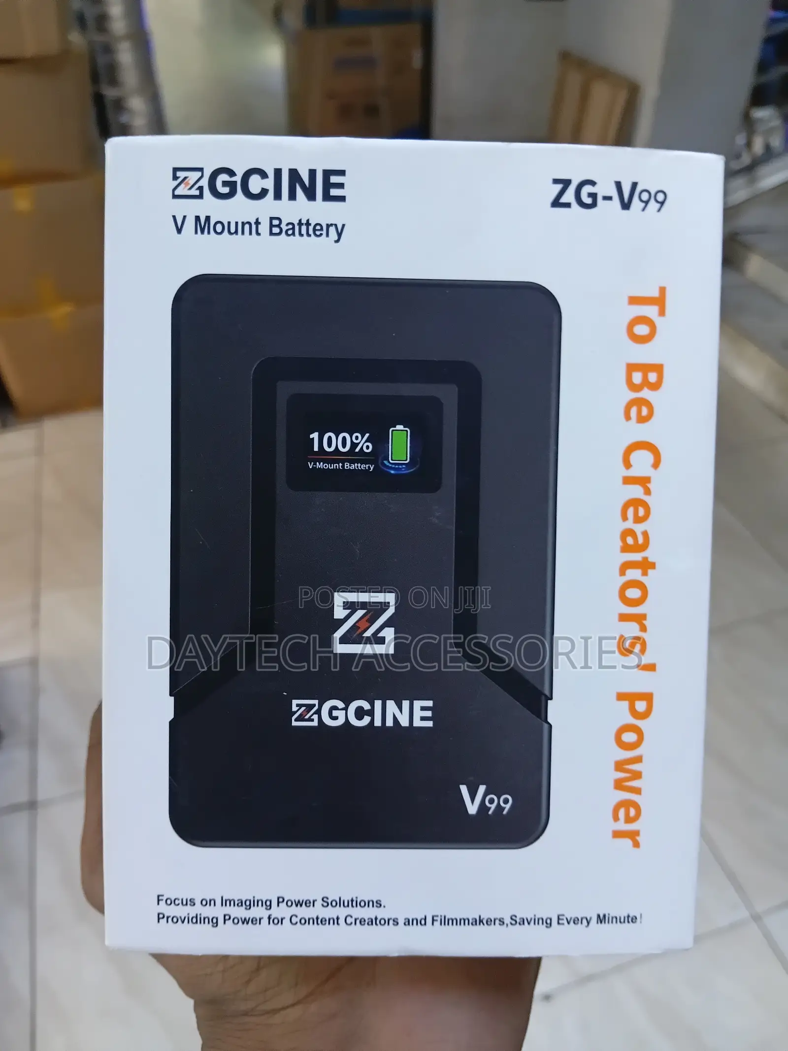 ZGCINE ZG-V99 v-Mount Battery 99WH 6800mAh With PD Fast Charging