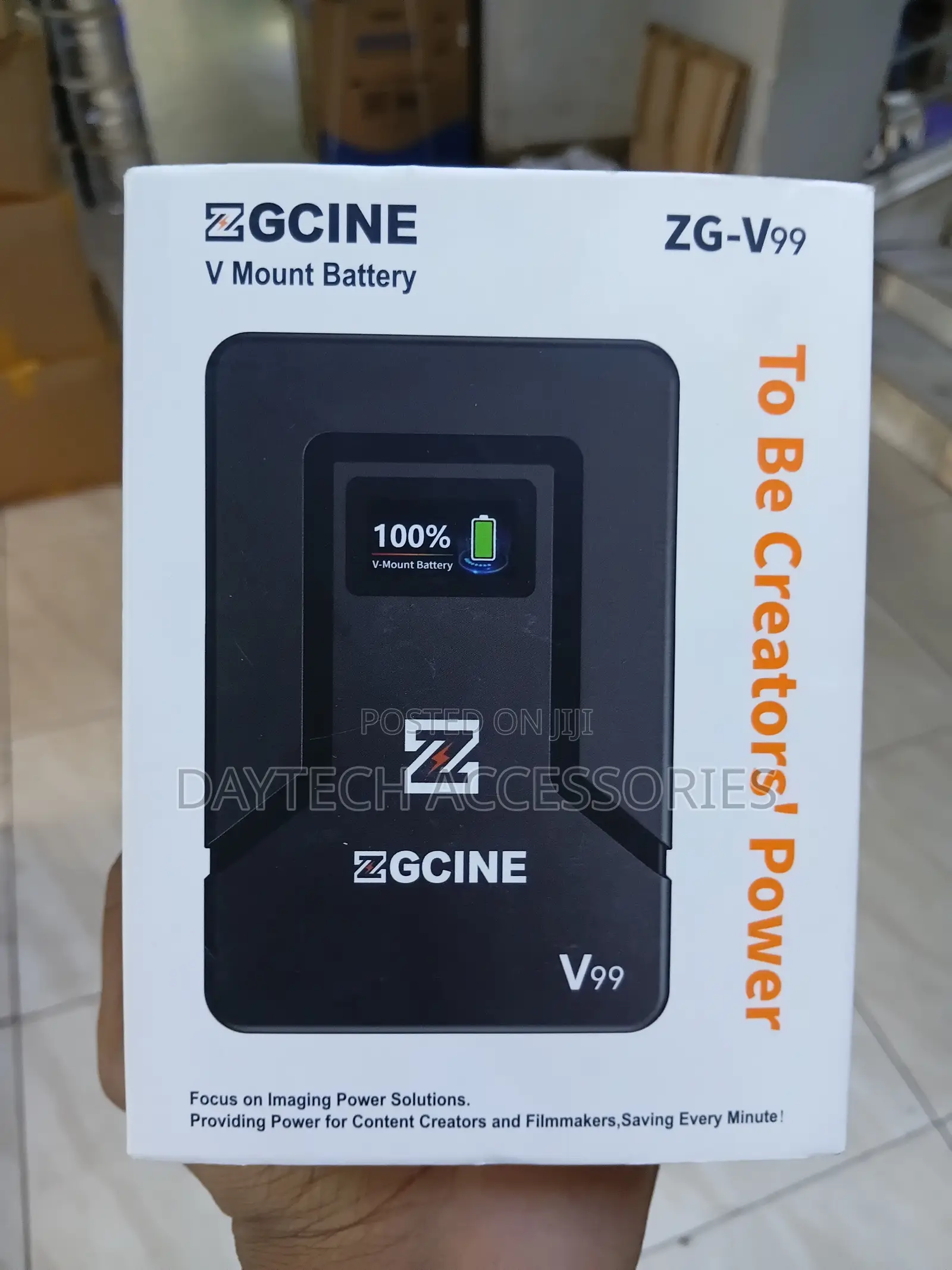 ZGCINE ZG-V99 v-Mount Battery 99WH 6800mAh With PD Fast Charging