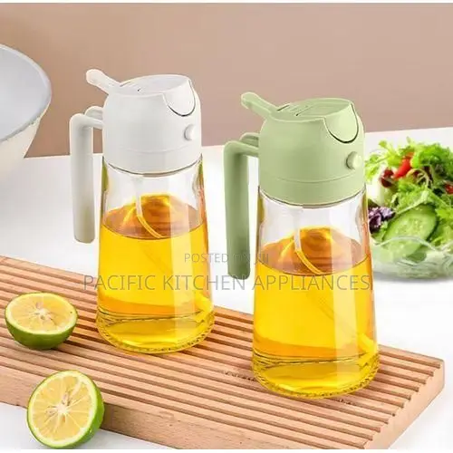 2 in 1 Oil Dispenser and Sprayer for Cooking