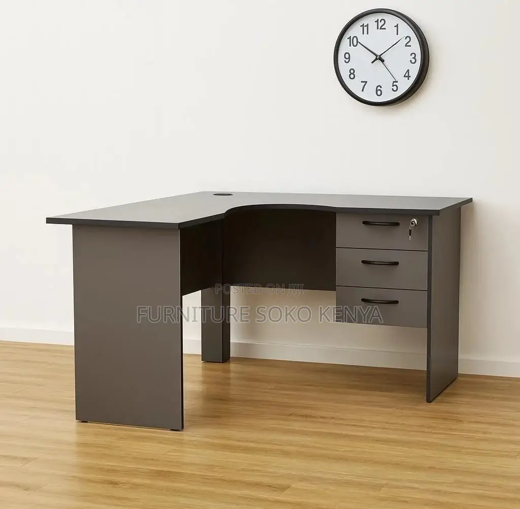 1.2 Meter Curved Office Desk | Home Office Study Table