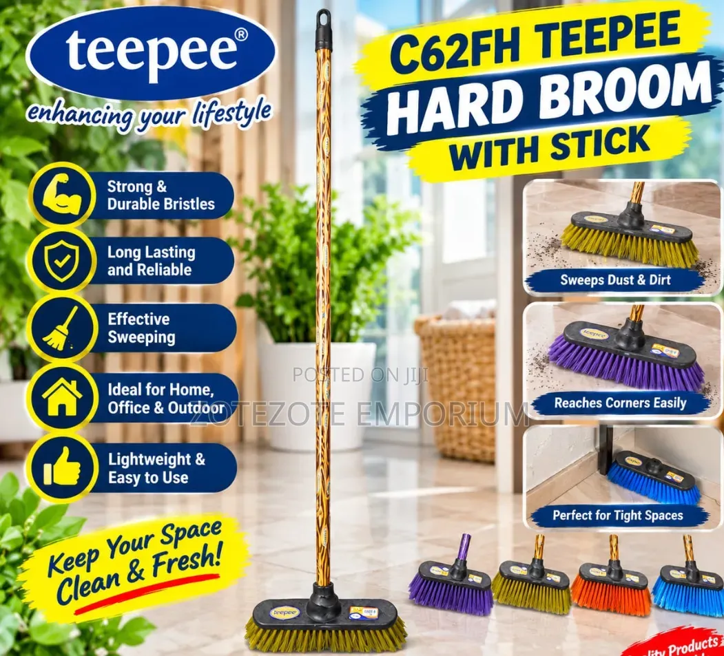 Teepee Hard Broom