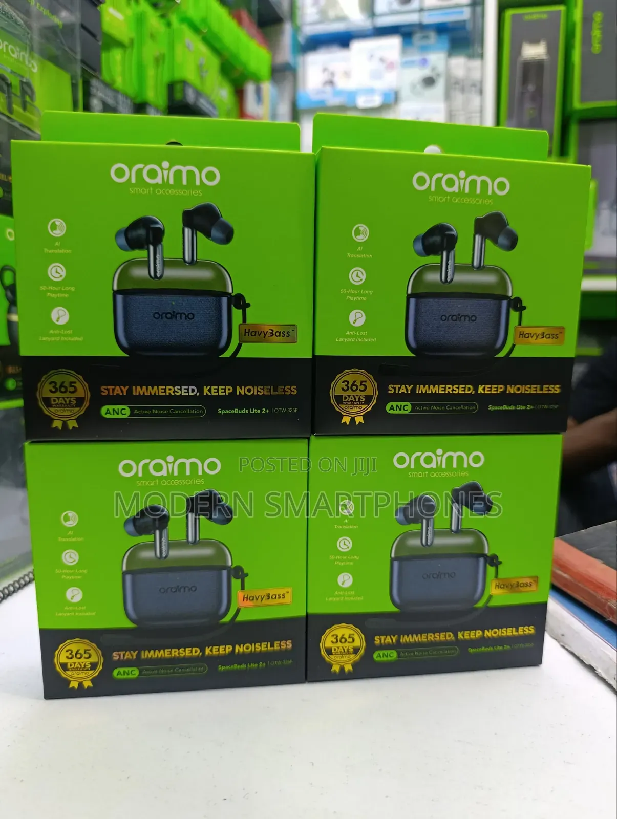 Oraimo SpaceBuds Lite 2+ True Wireless Bluetooth Earbud