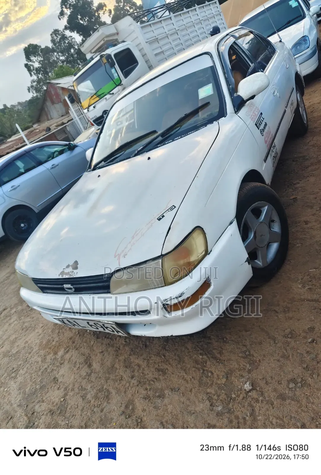 Toyota Corolla Sedan 1995 White