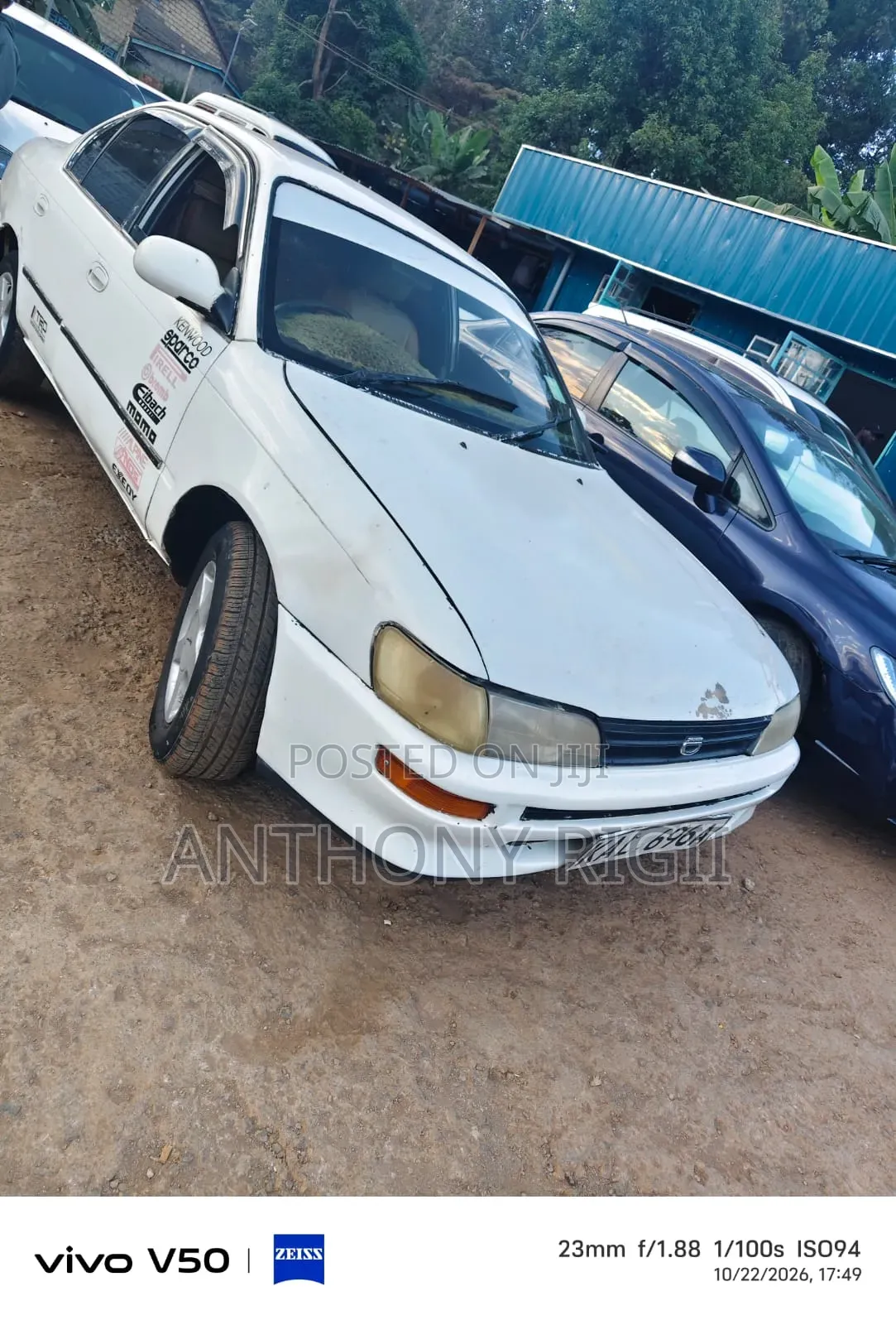 Toyota Corolla Sedan 1995 White