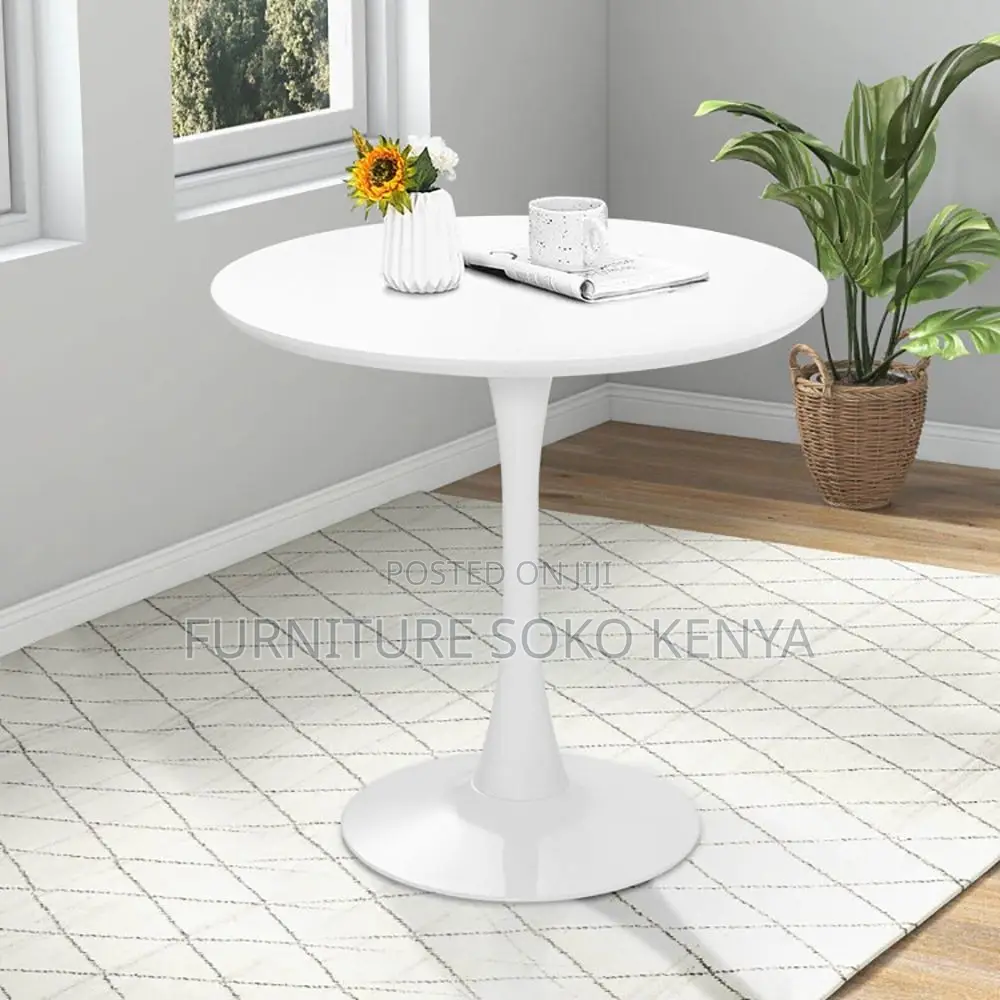 Marble Coffee Table | Round White | Black | Home Offices Tea Tables