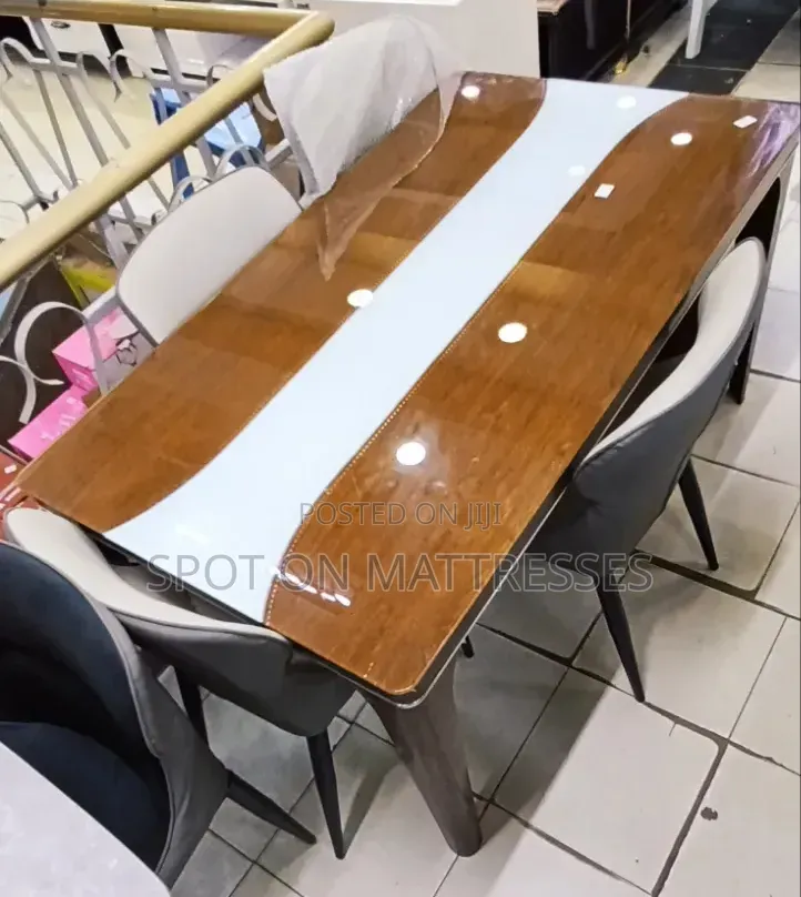Turkish High-Gloss 6-Seater Family Dining Set. Countrywide Delivery!