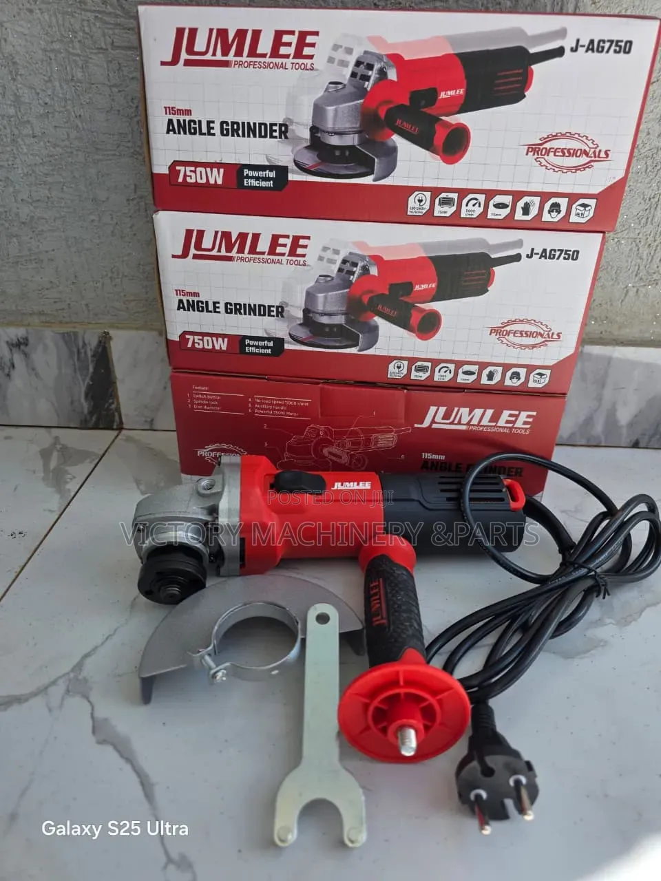 Jumlee Angle Grinder 4" – 750w