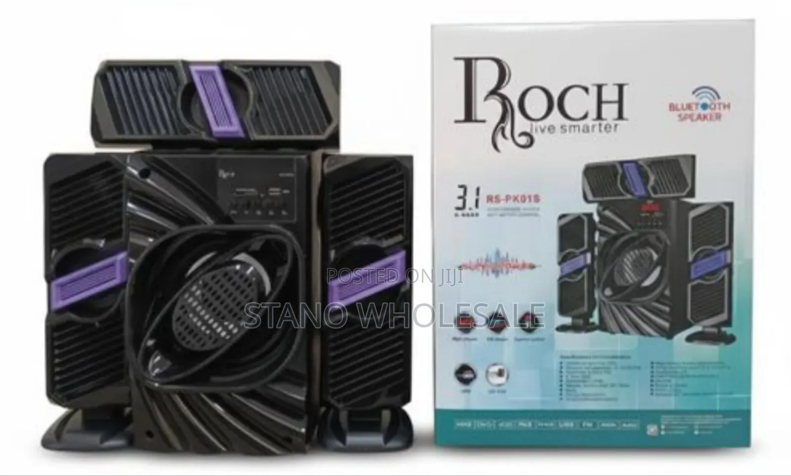 Roch 3.1 Woofer With Bluetooth