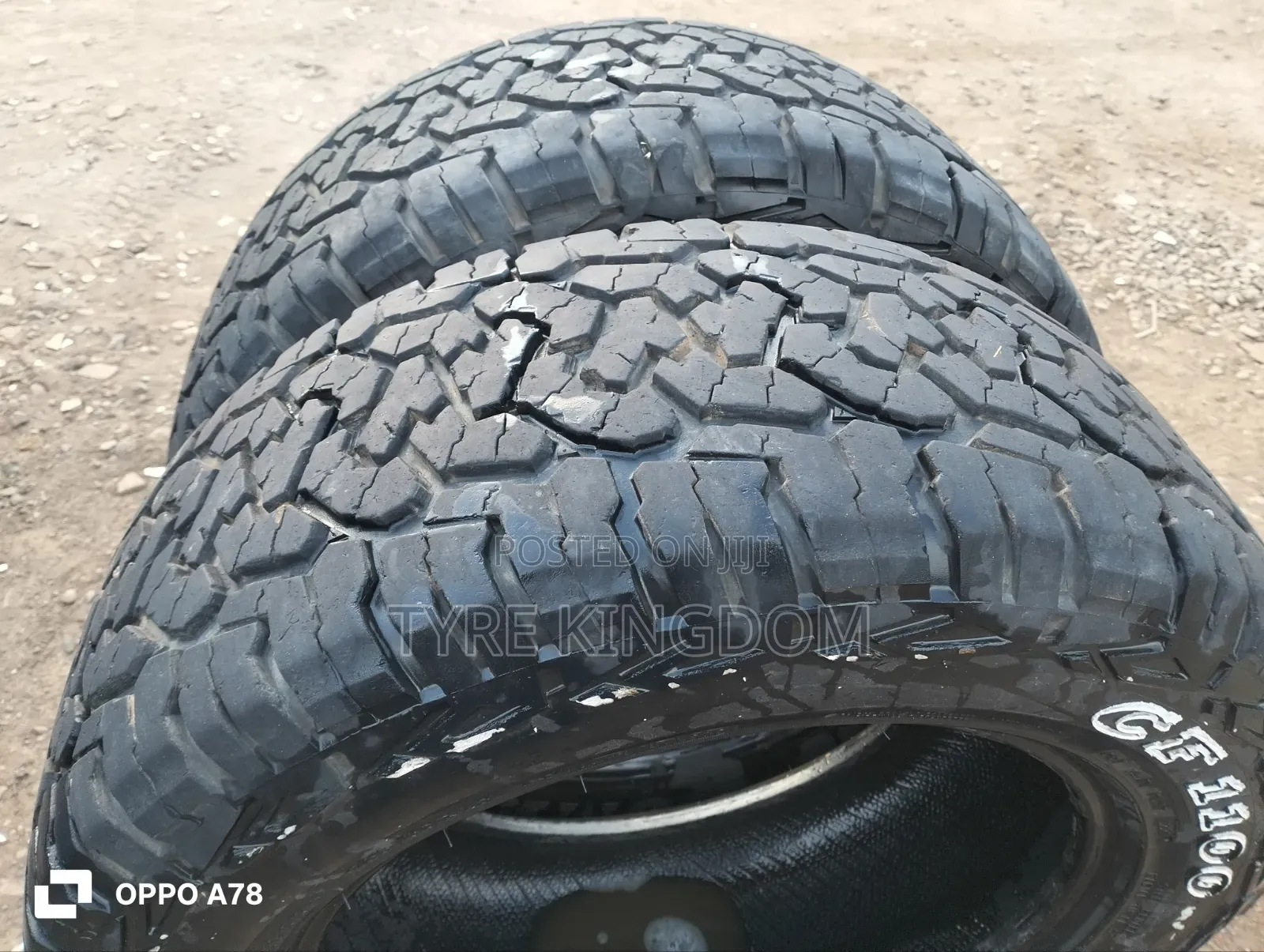 265/60r18 Slightly Used COMFORSER TYRES