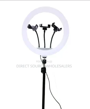 Brand New High Quality Selfie Ring Light With Adjustable Tripod 2m.