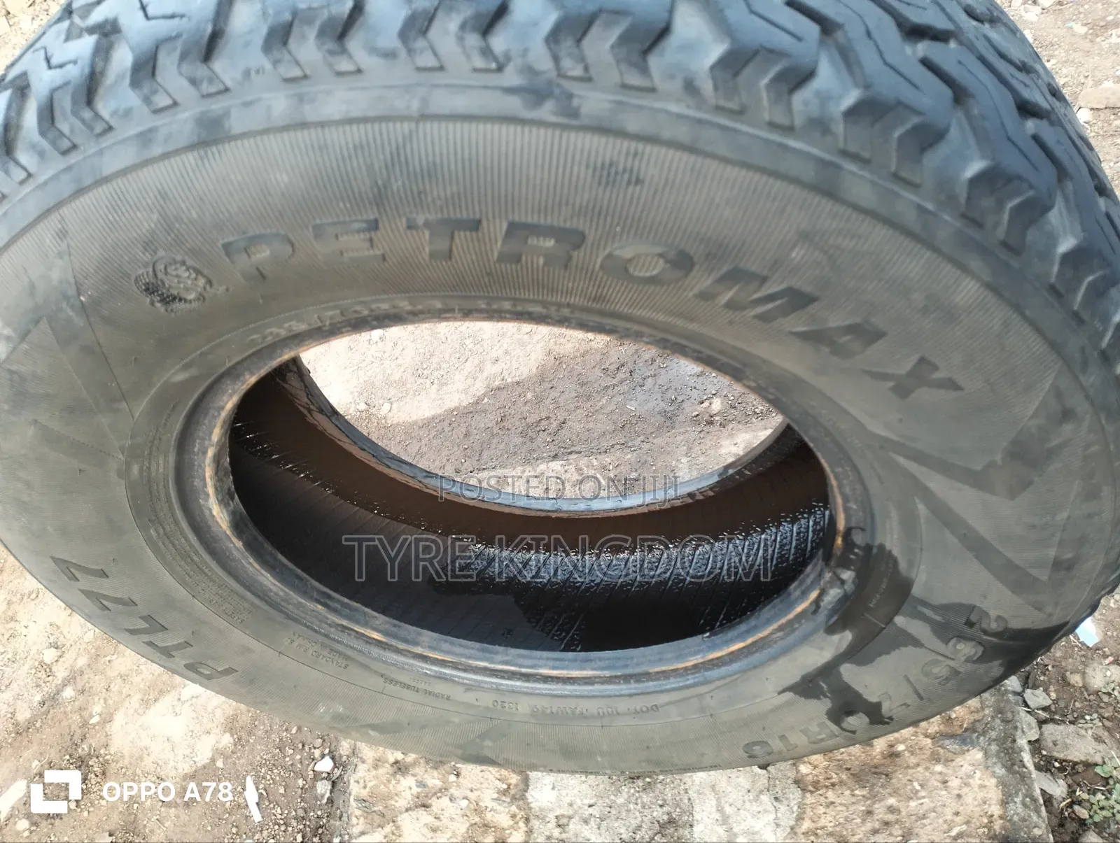 265/70r16 Slightly Used Petromax Tyre