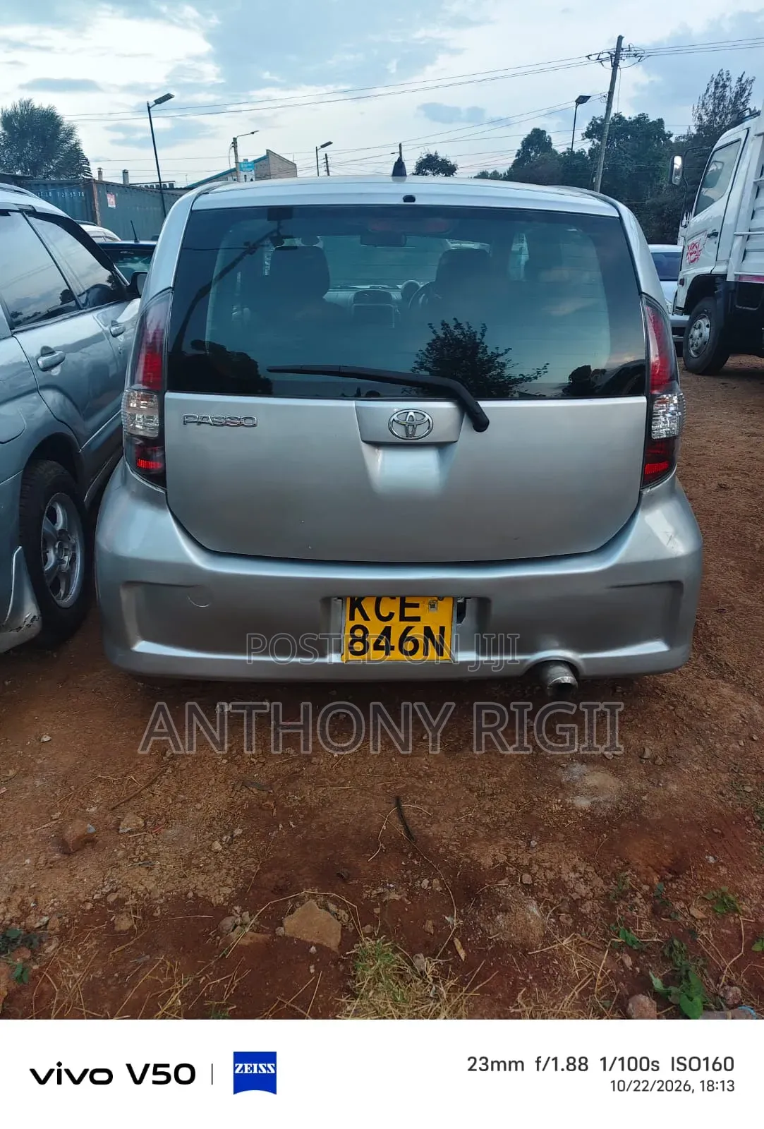 Toyota Passo 1.0 FWD 2009 Silver