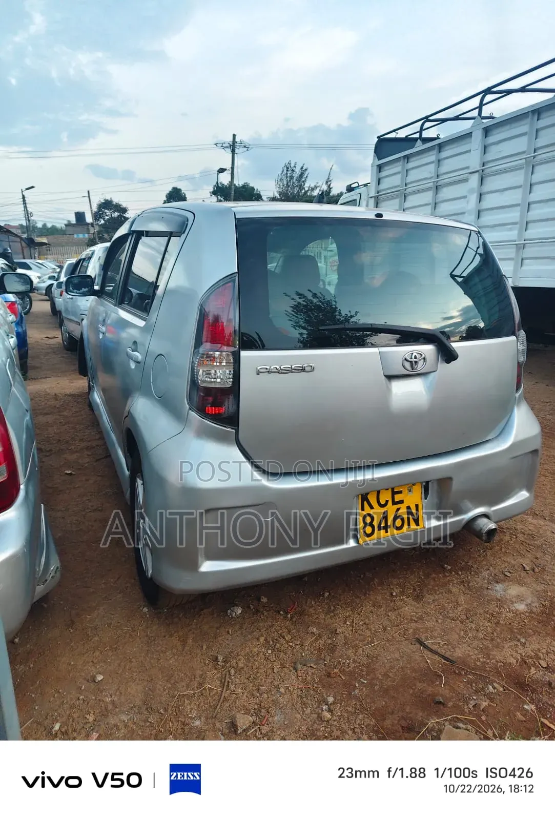 Toyota Passo 1.0 FWD 2009 Silver