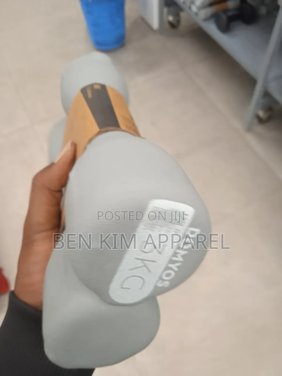 3kgs Steel and PVC Coated Dumbbells Set Non Roll Away.