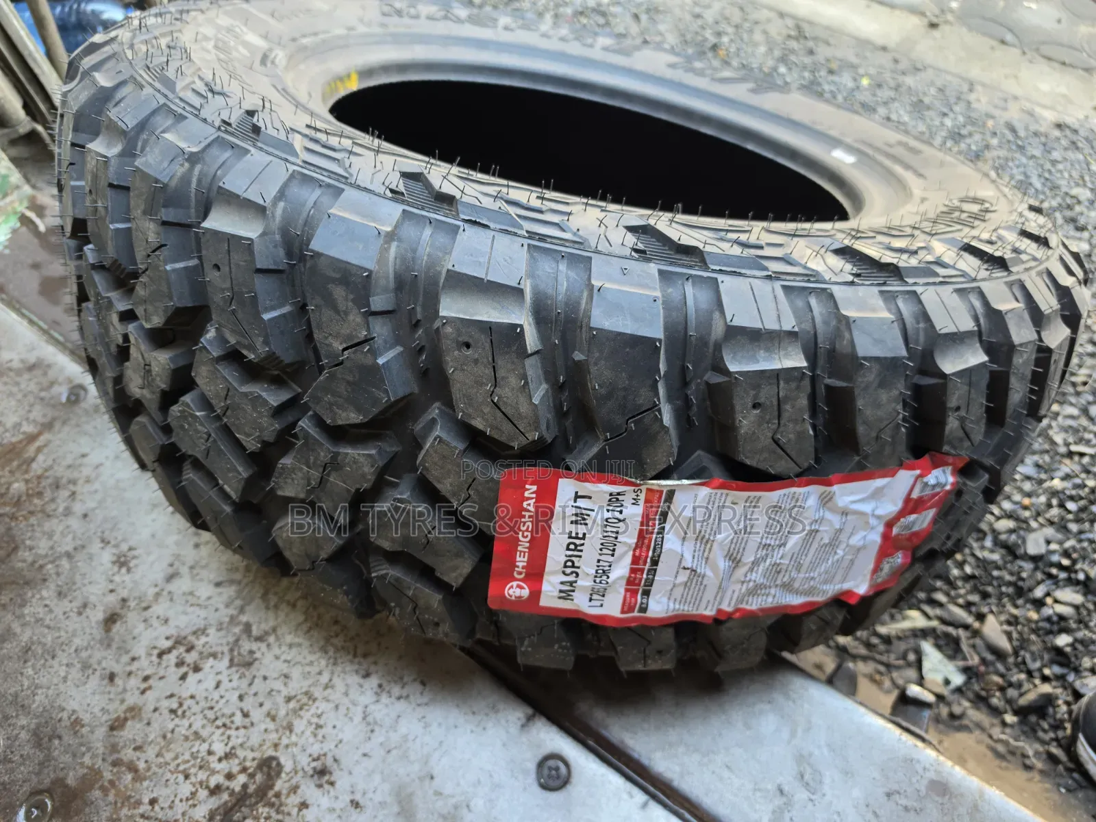 265 /65 R17 Chengshan Tires (Mud Terrain) Commercial.