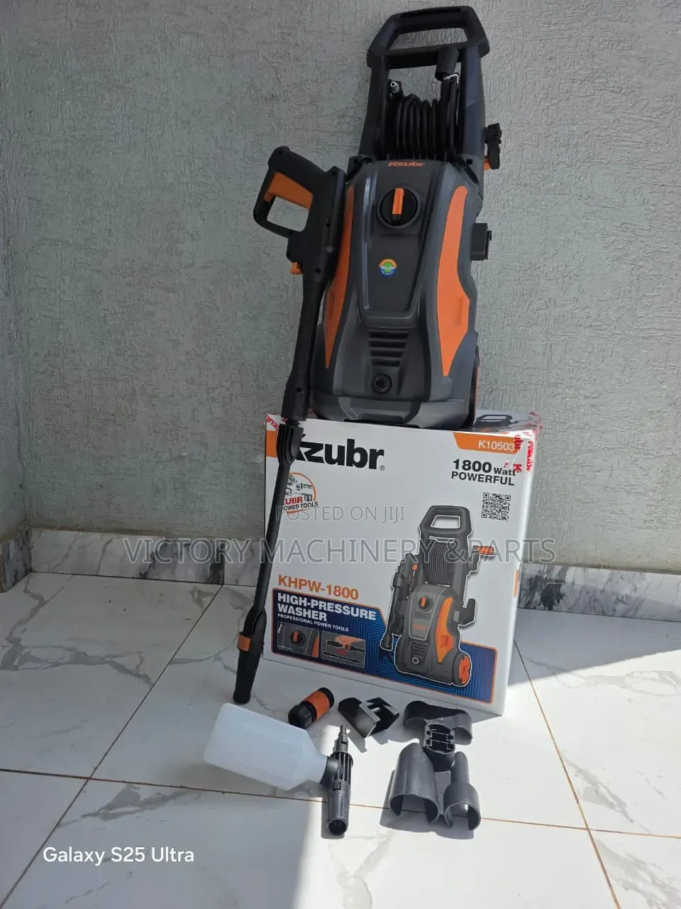 Kzubr High-Pressure Washer 1800w – K10503 (135 Bar)