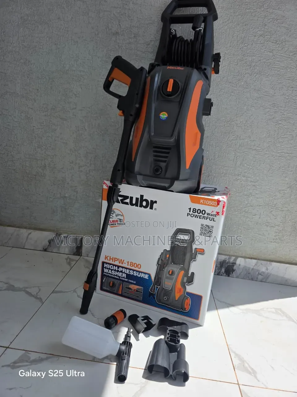 Kzubr High-Pressure Washer 1800w – K10503 (135 Bar)