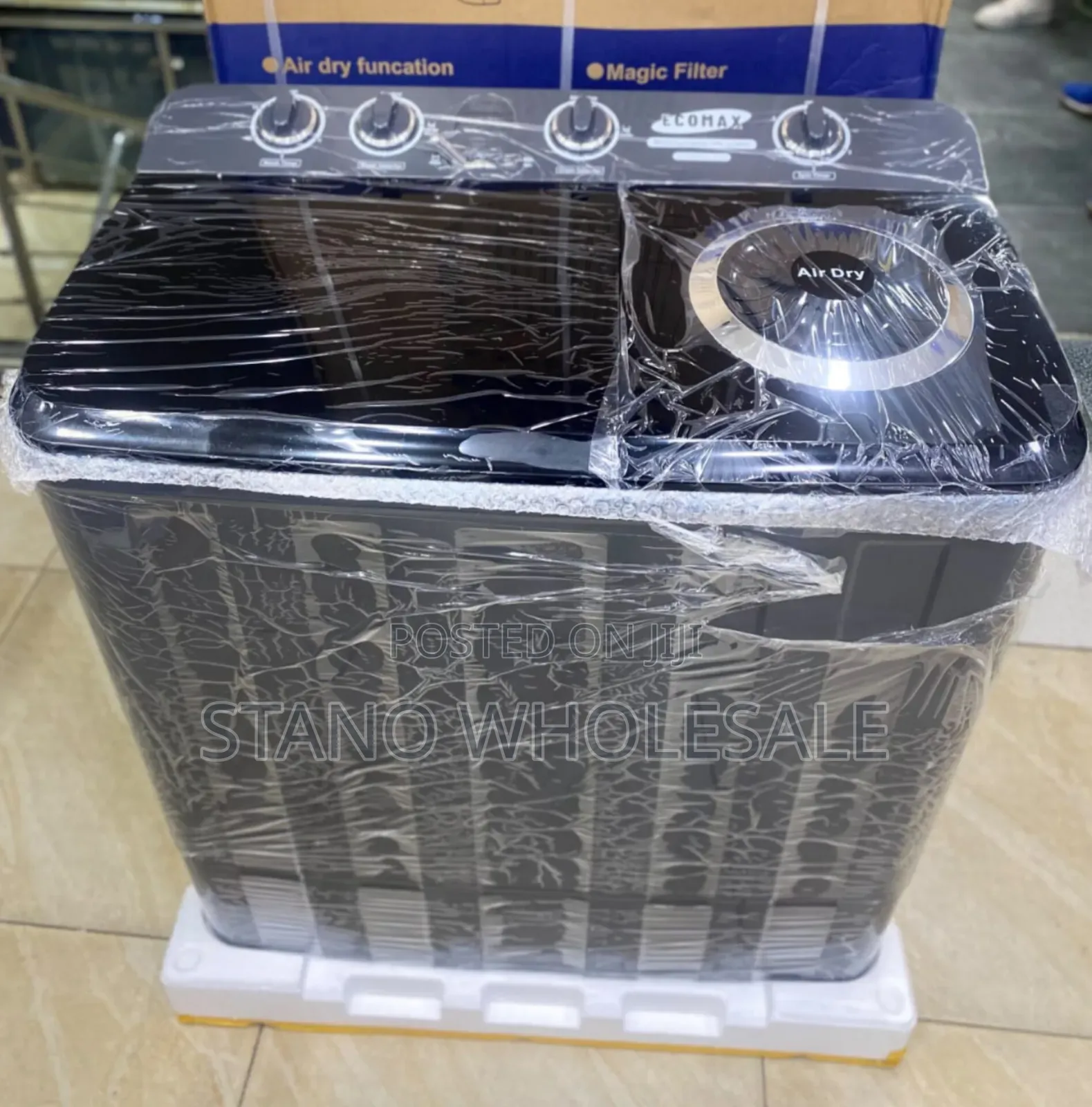 Ecomax 8kg Washing Machine Twin Tub