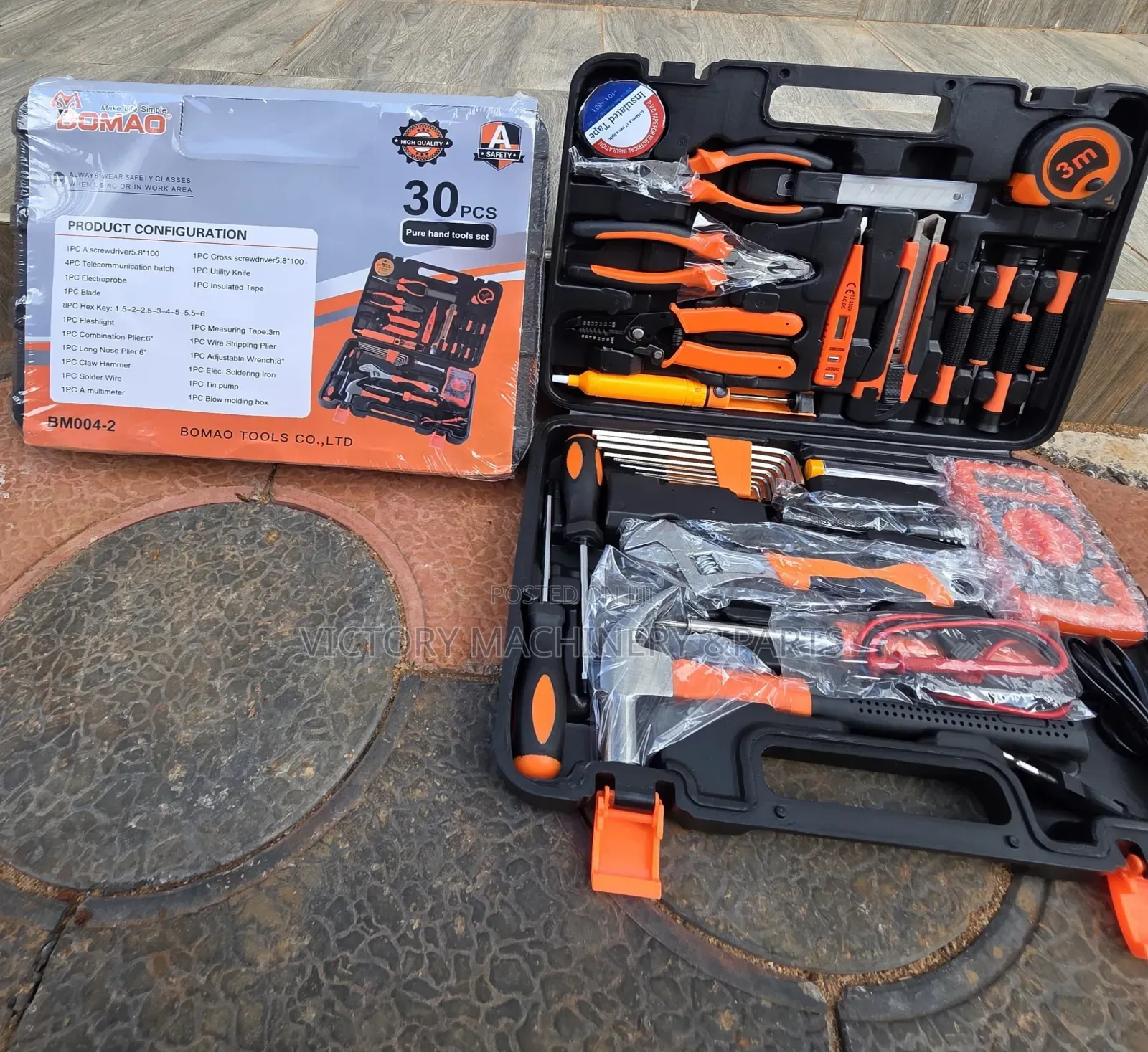 Bomao 30pcs Electrical Hand Tool Set – Bmo04-2