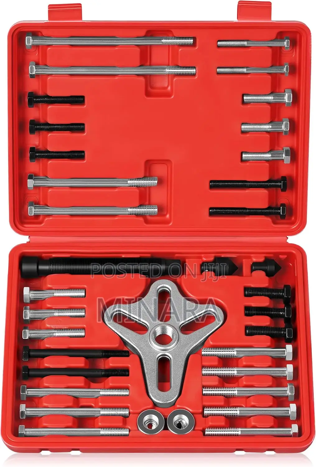 46 Pcs, Harmonic Balancer Puller, Steering Wheel, Gear & Crank Puller