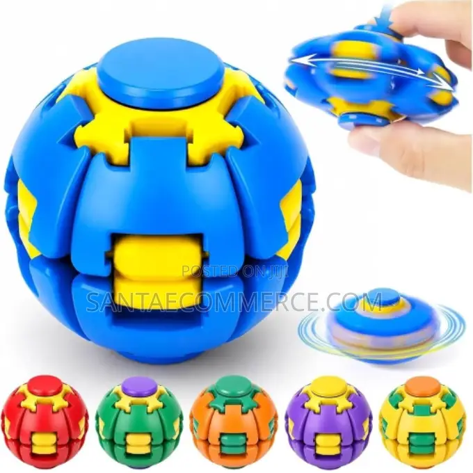 2-in-1 Manual Press Transforming Handheld Rotating