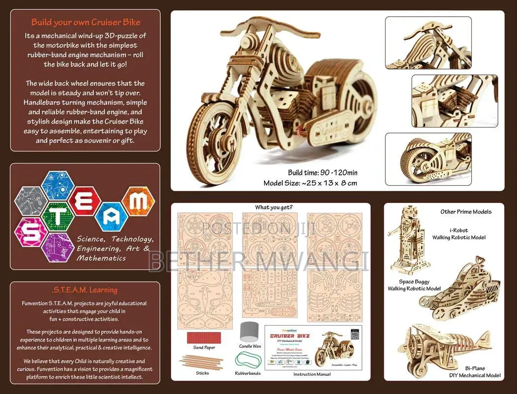 Cruiser Bike Diy Mechanical in Kenya