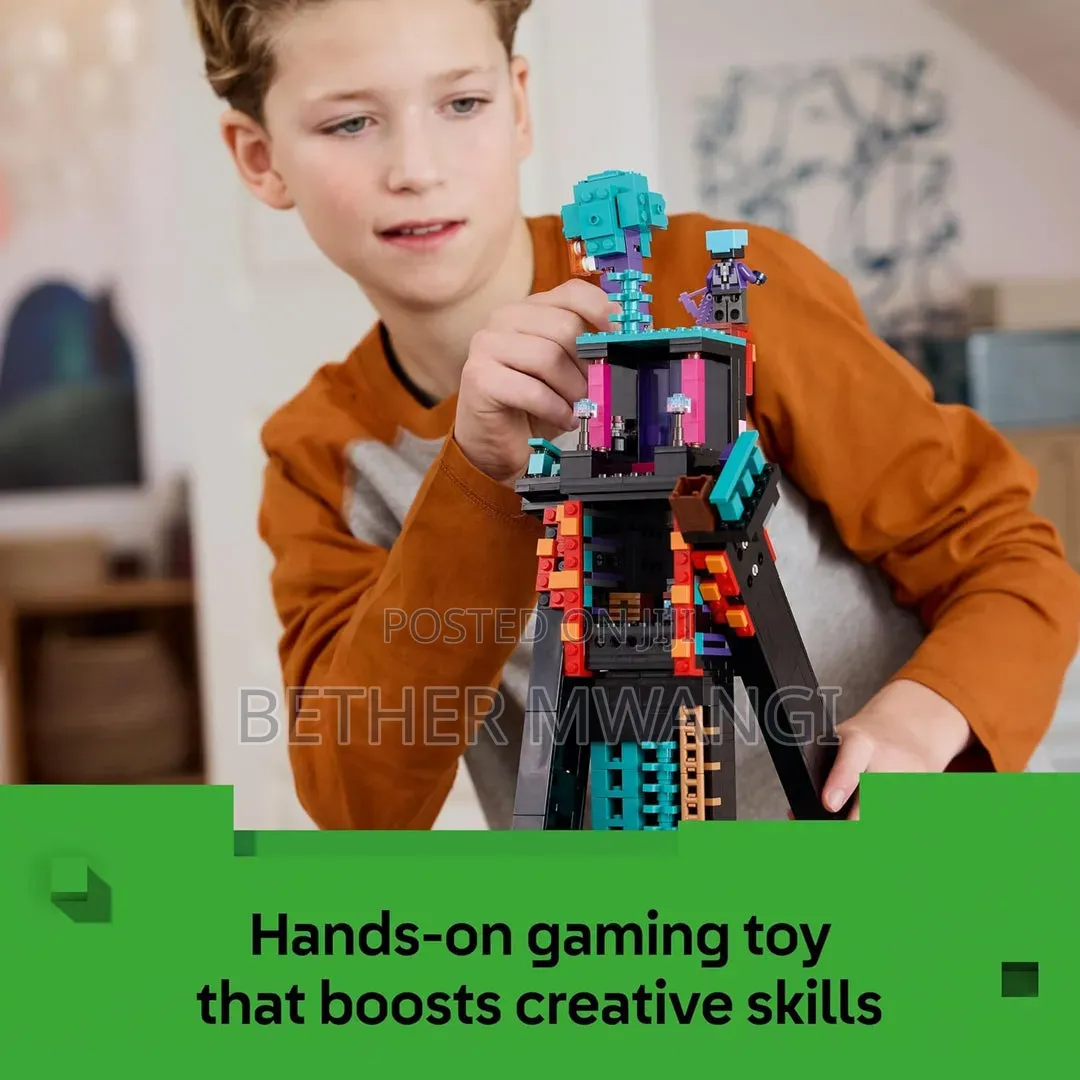 LEGO Minecraft the Enderman Tower Building Toy
