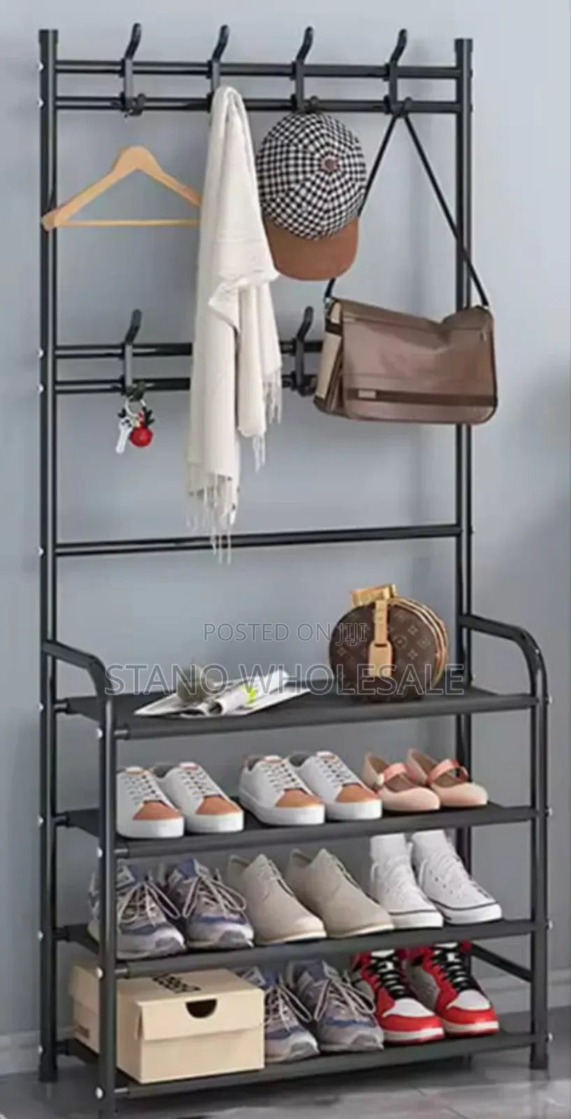 5 Tier Shoes Rack With Hangers