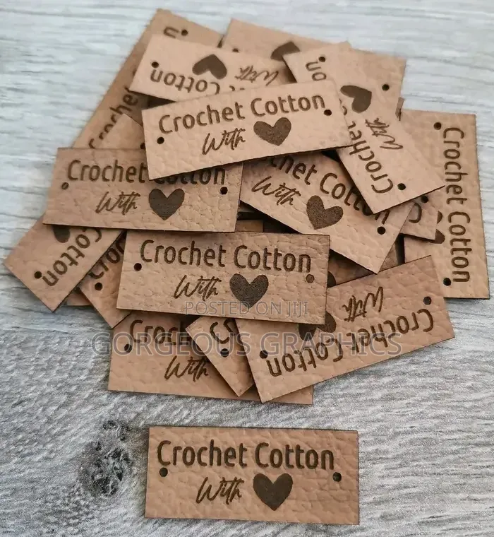 Engraved Leather Tags
