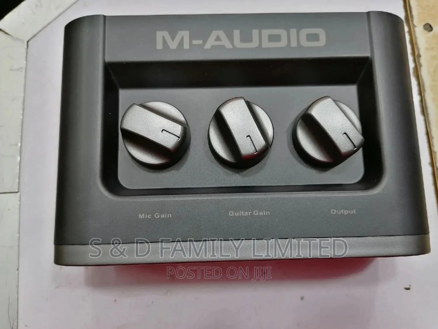 M-audio Fasttrack One Channel Soundcard