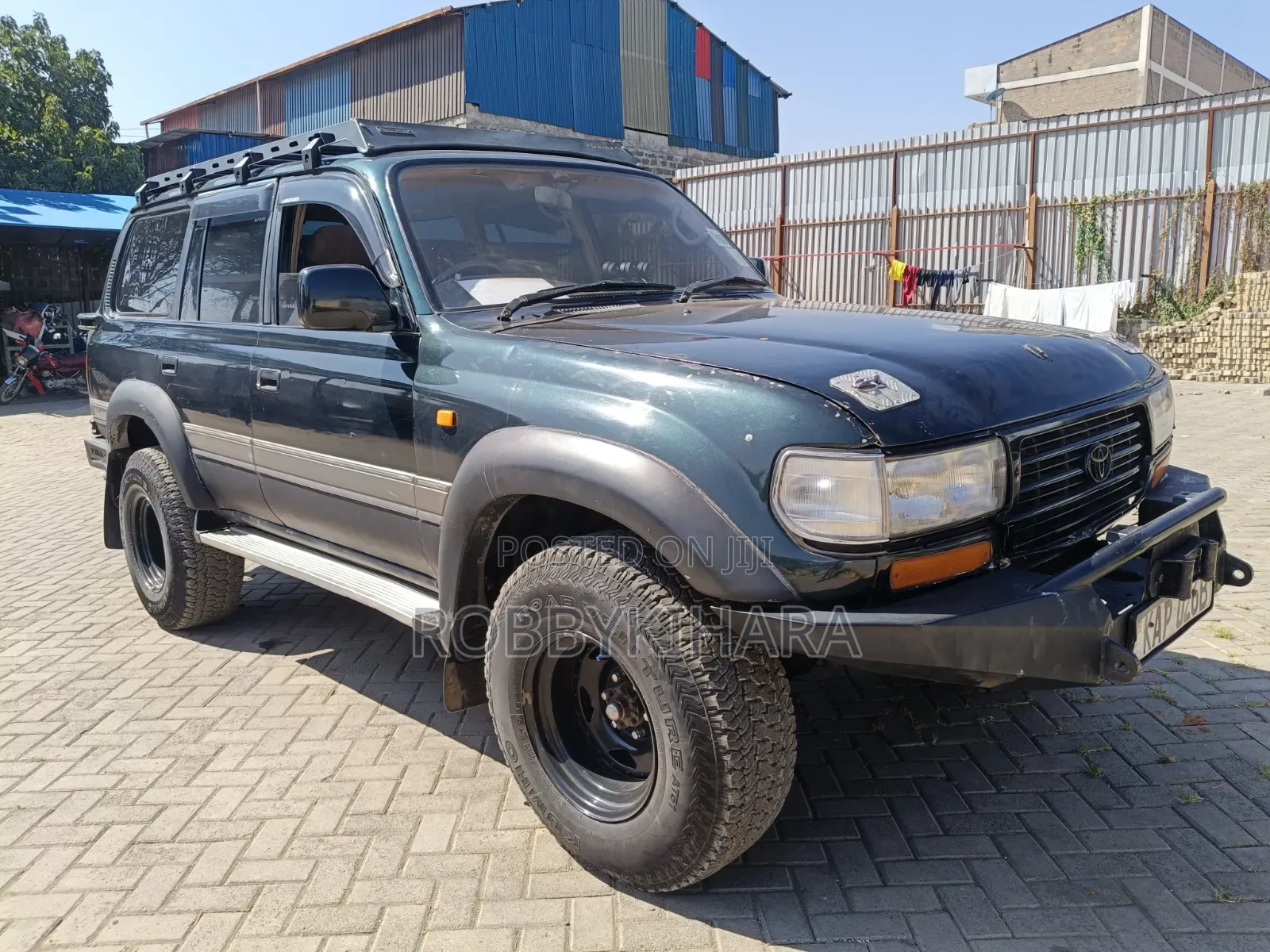 Toyota Land Cruiser 79 Series 2001 Green