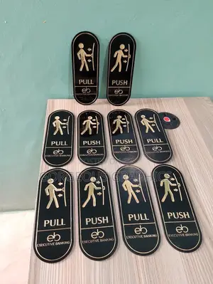 Push and Pull Signs