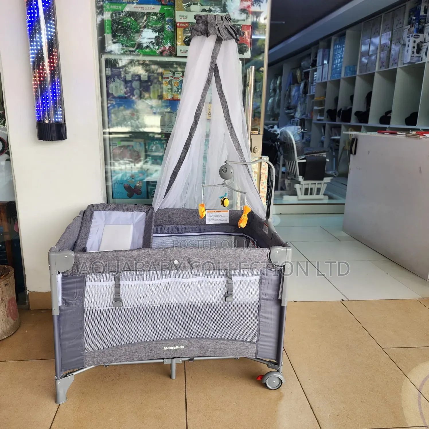 Cosleeper Playpen Grey