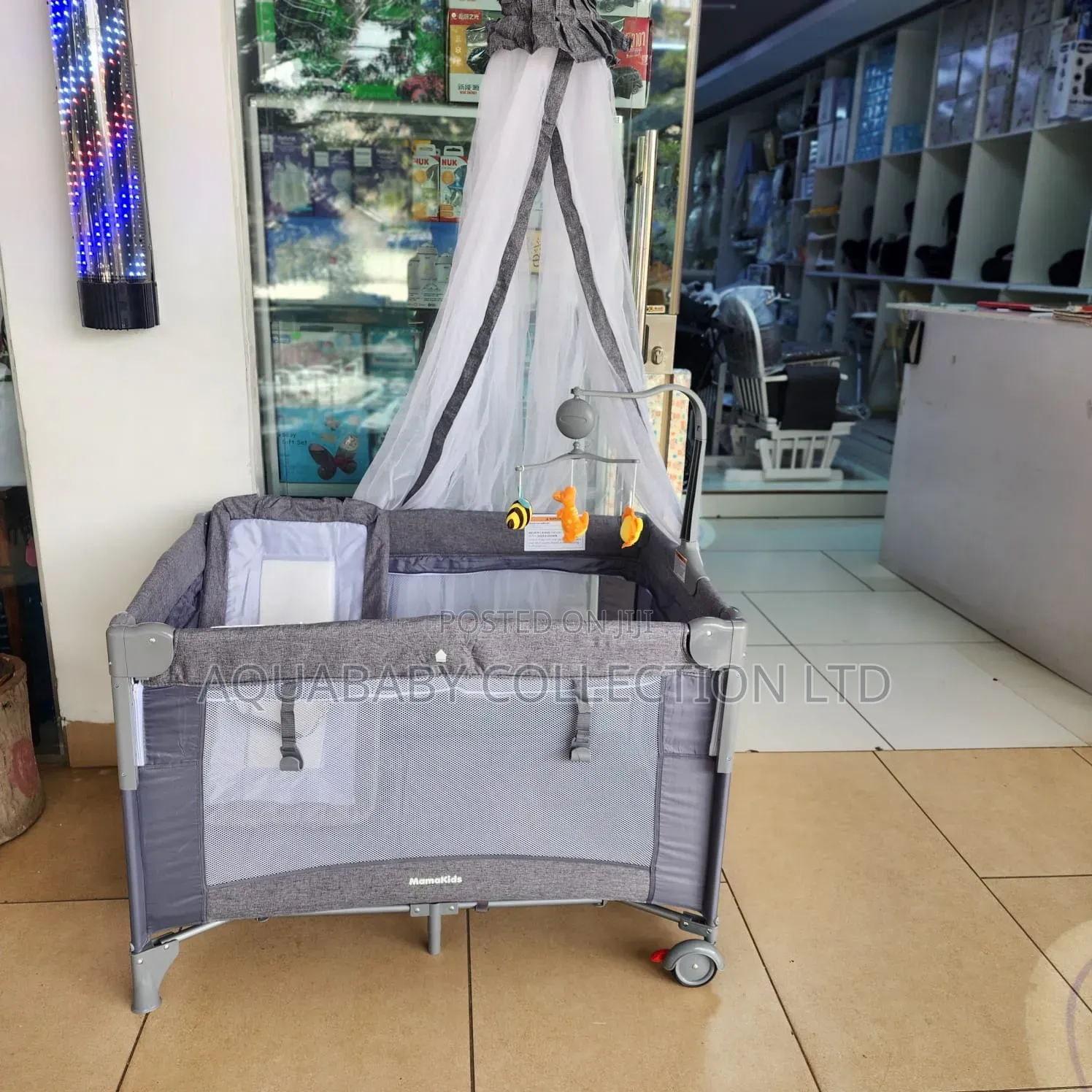 Cosleeper Playpen Grey