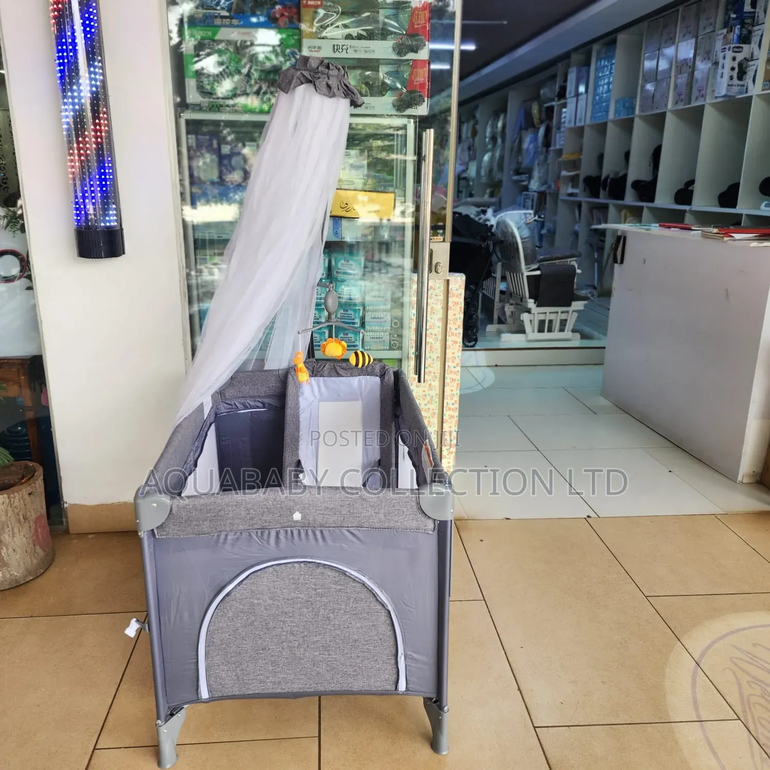 Cosleeper Playpen Grey