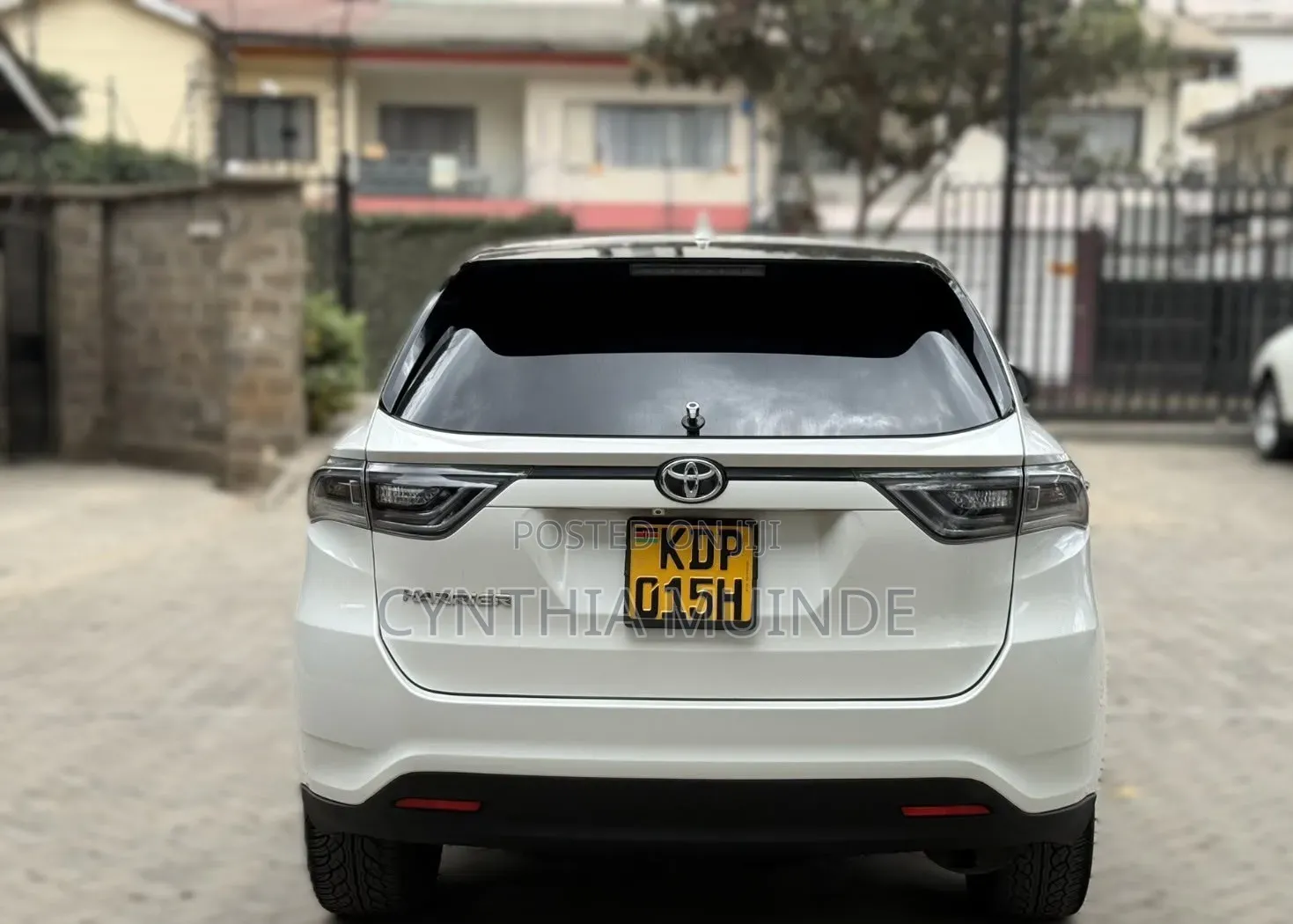 Toyota Harrier 2016 White