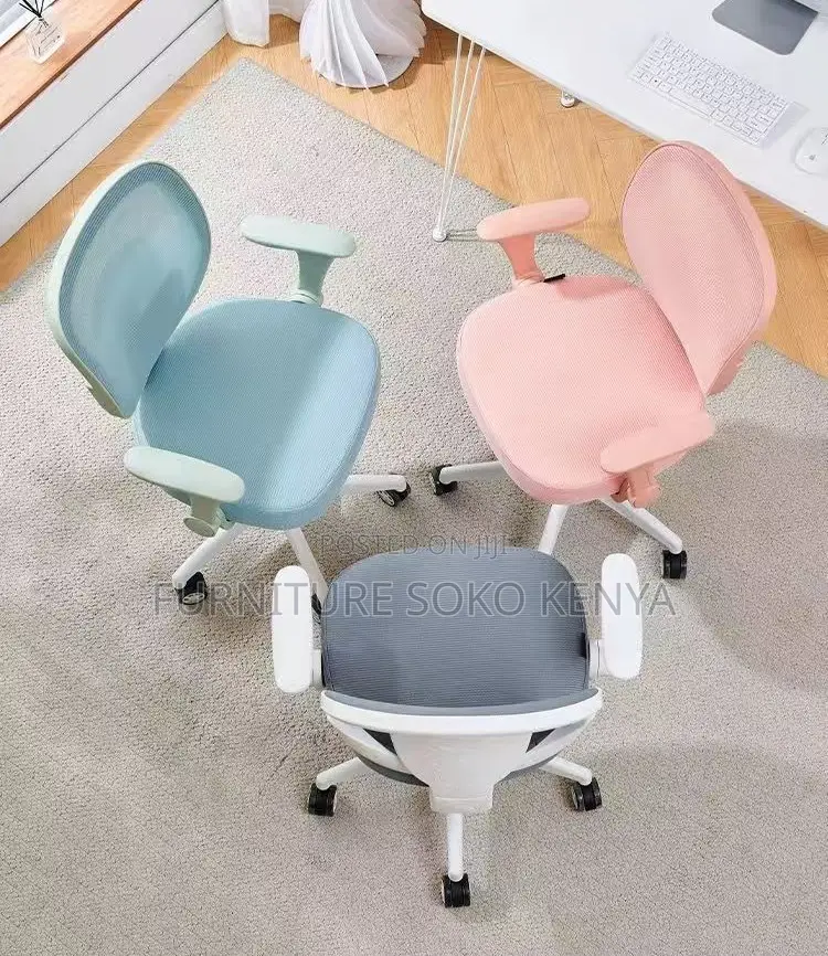 Ergonomic Students Chairs | Adjustable Swivel Mid Back Seat