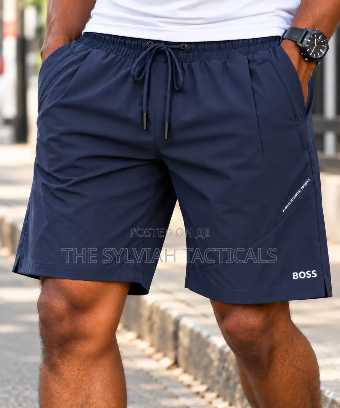 - *Adult Shorts*
- High Elastic Stretcher Fabric With Designer Logos