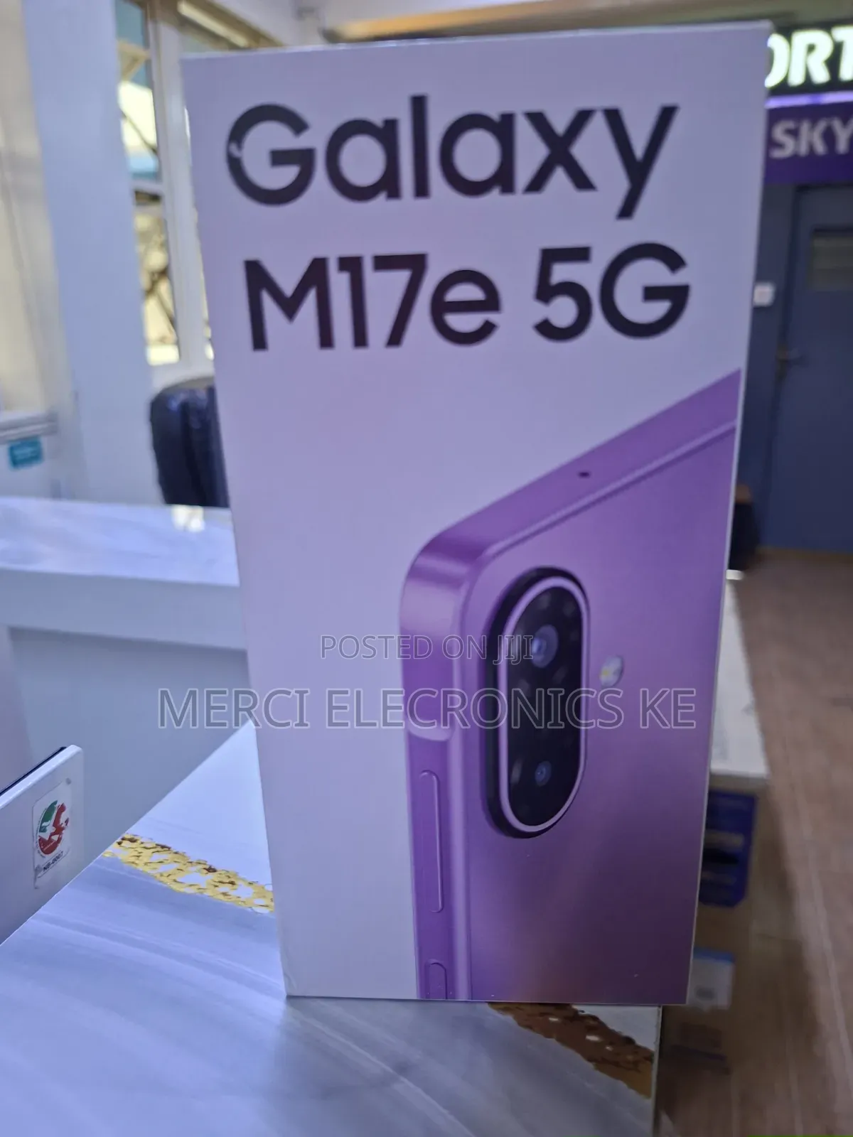 New Samsung Galaxy M17e 128 GB Purple