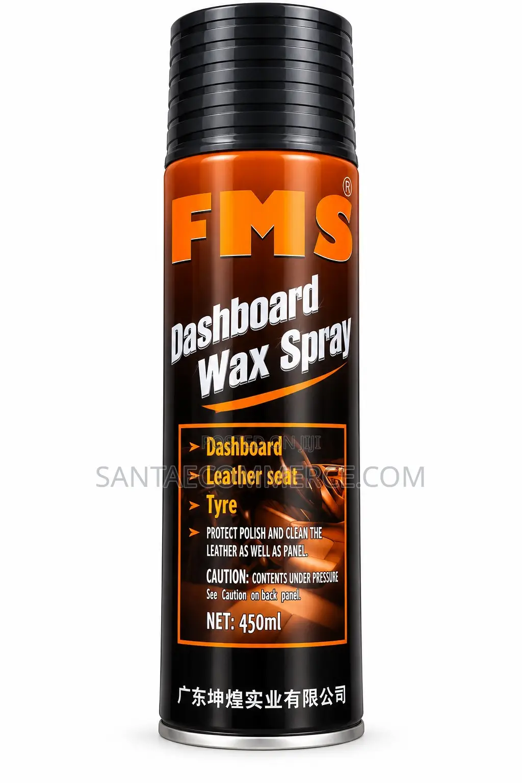 FMS Dashboard Wax Spray 450ml – Car Dashboard, Leather Seat