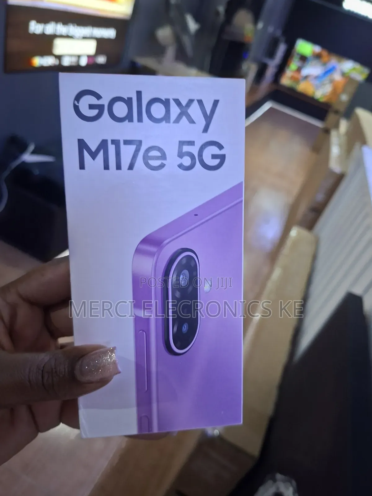 New Samsung Galaxy M17e 128 GB Purple