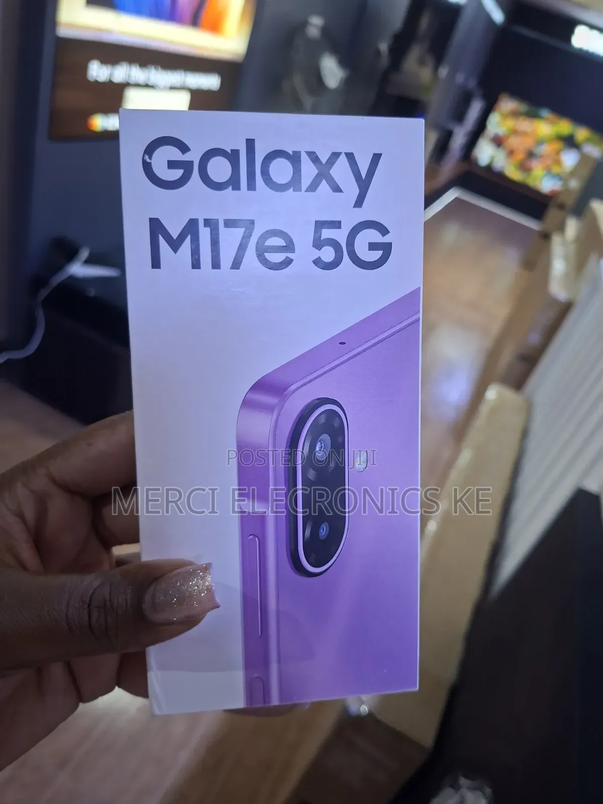 New Samsung Galaxy M17e 128 GB Purple