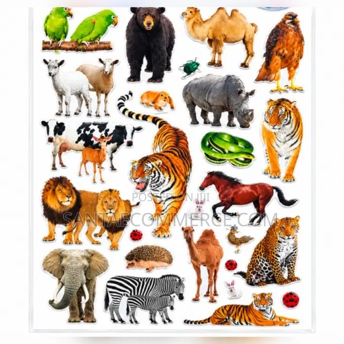 Animal Stickers Mini Wall Stickers KSh200