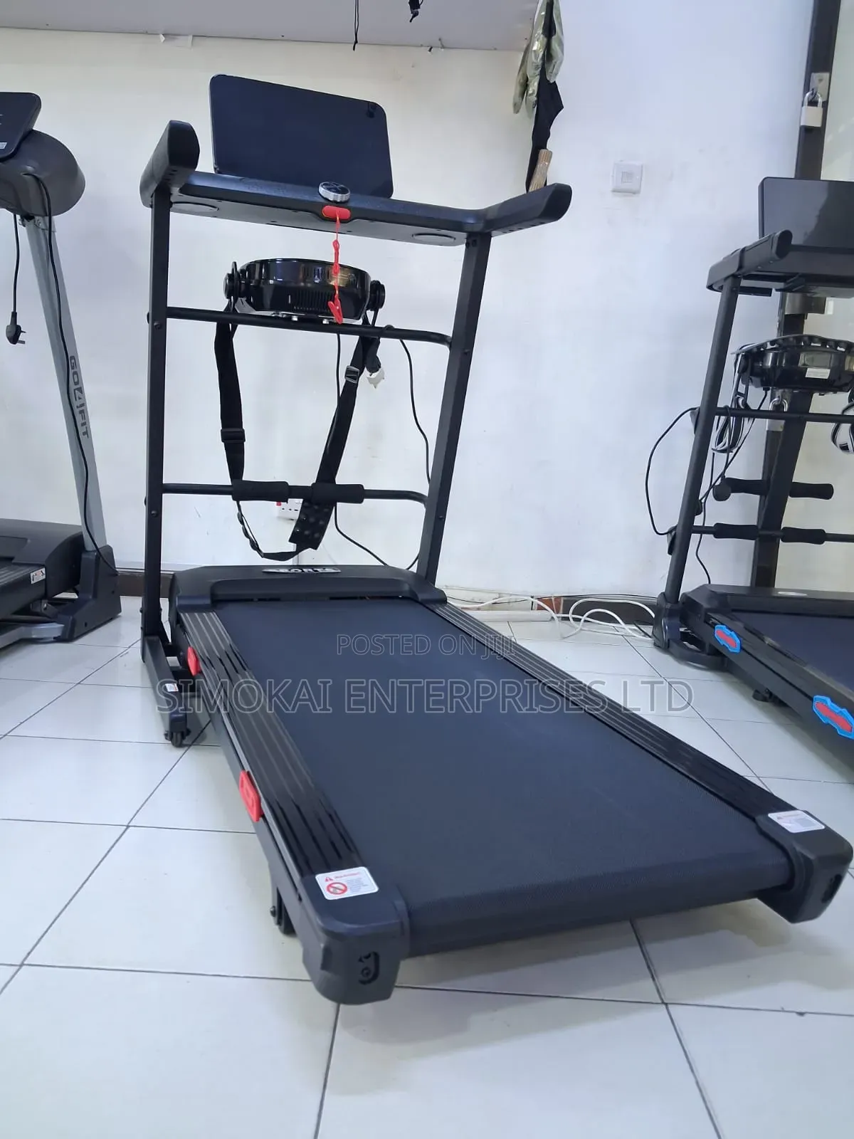 Foldable 4HP Brushless Motor Treadmill