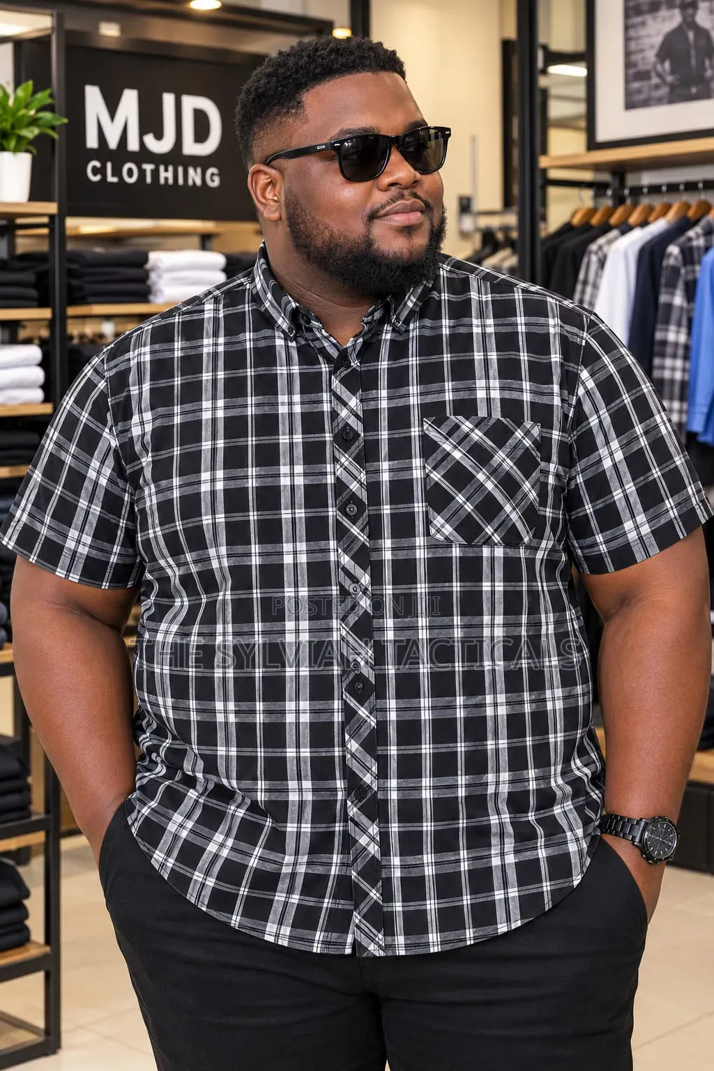Big Fitting Quality Cotton Shirts Stripped 4xl 5xl 6xl 7xl
