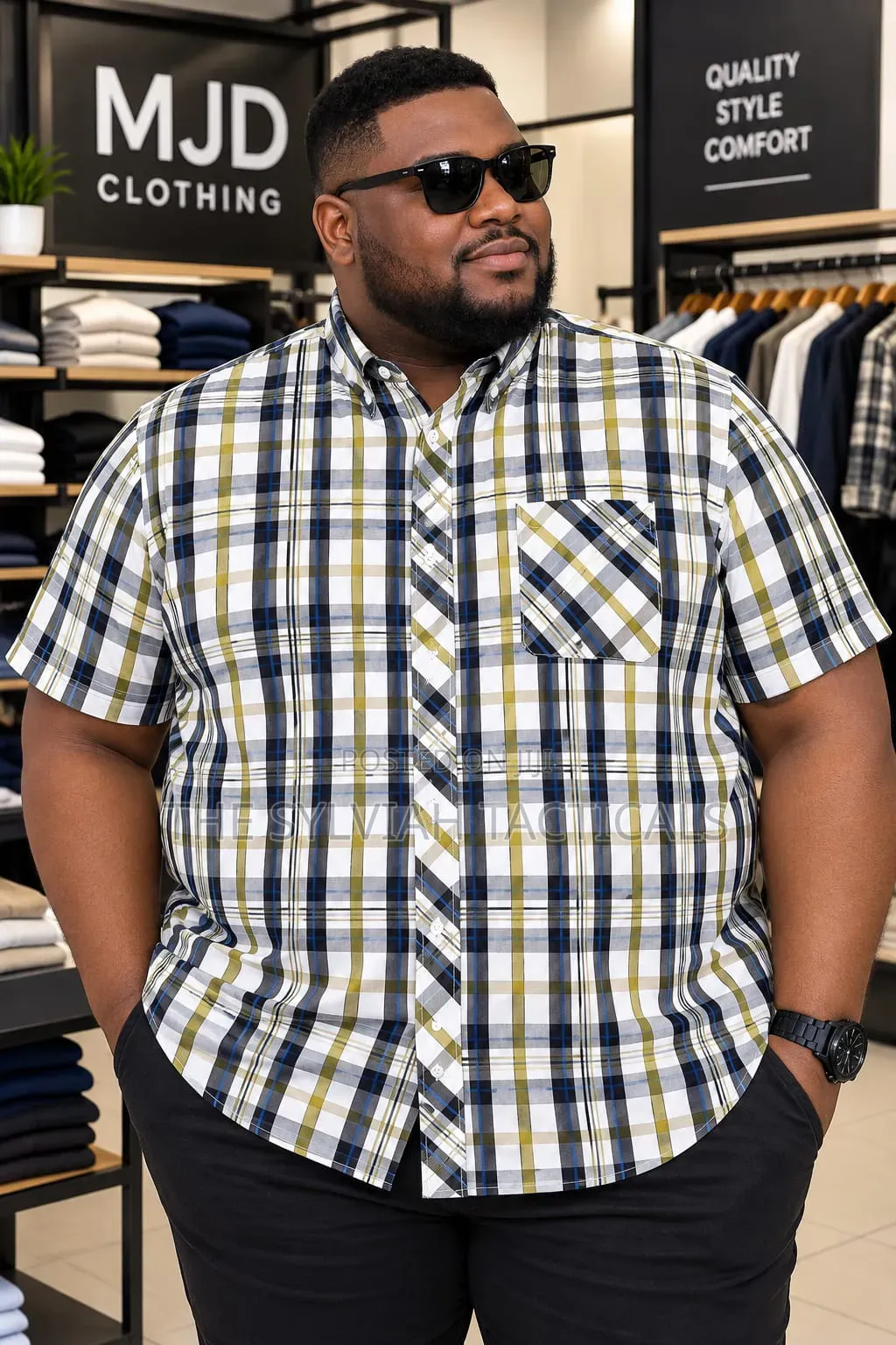 Big Fitting Quality Cotton Shirts Stripped 4xl 5xl 6xl 7xl