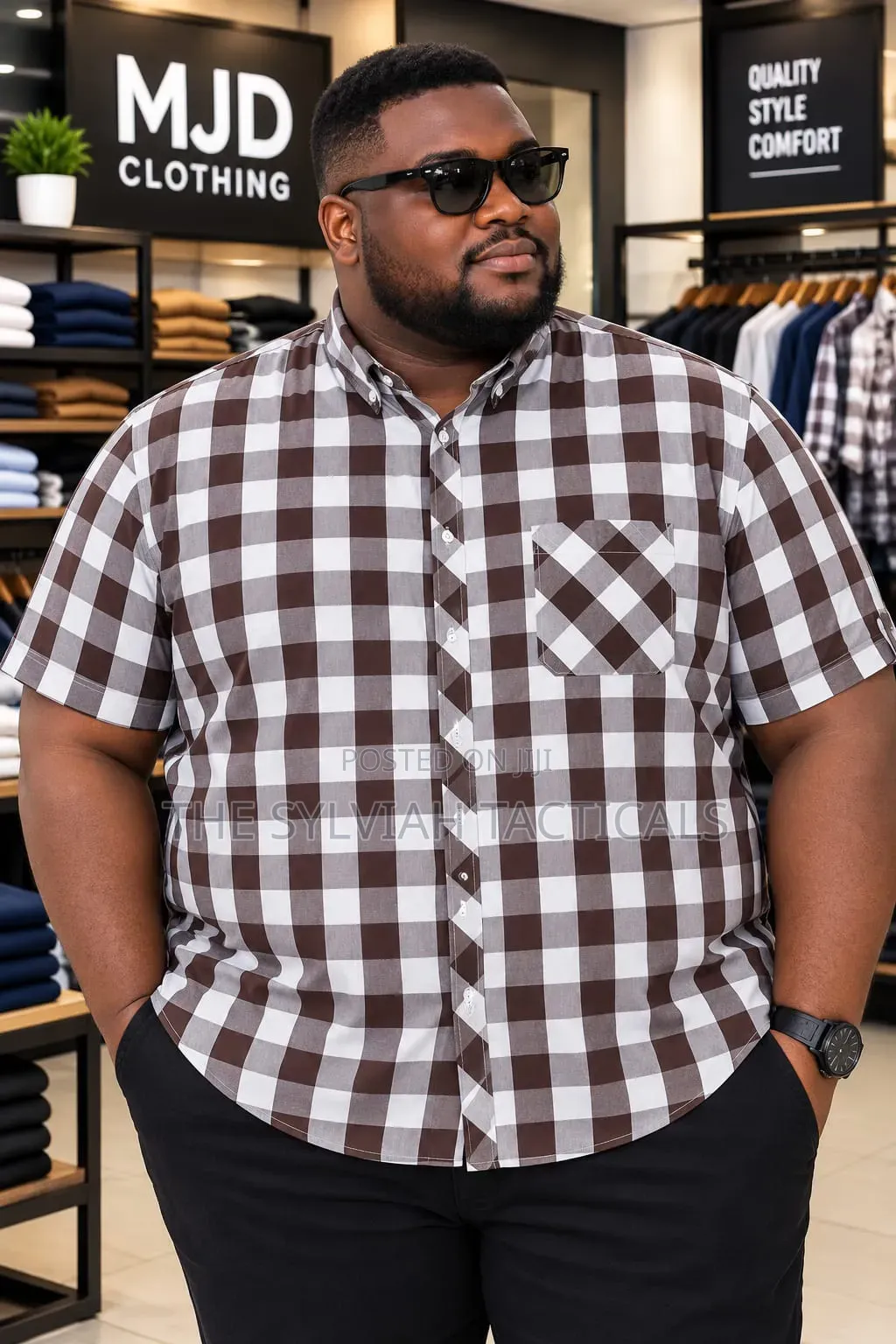 Big Fitting Quality Cotton Shirts Stripped 4xl 5xl 6xl 7xl