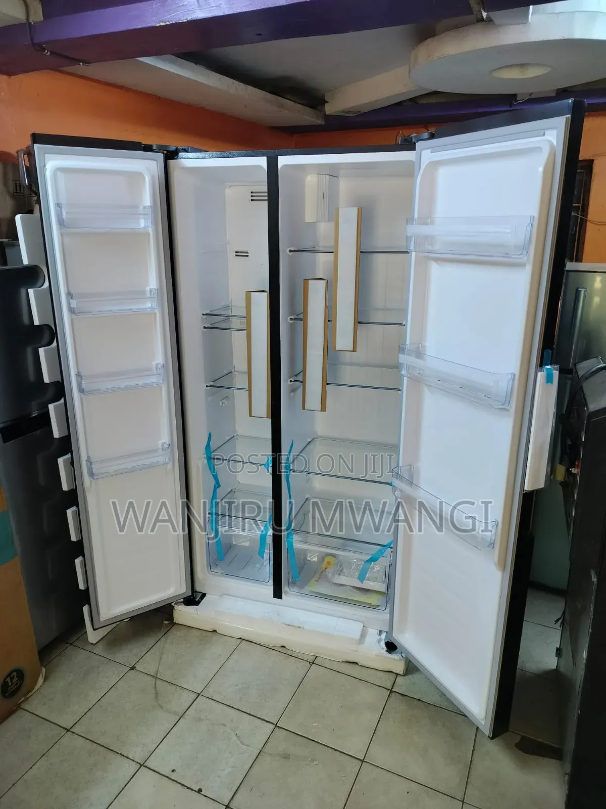 Von Side by Side Refrigerator ( Brand New )